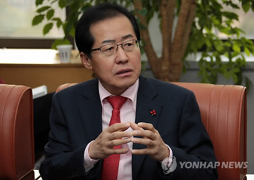 ▲ 홍준표 경남지사.ⓒ연합뉴스