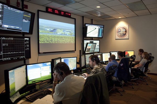 ▲ 글로벌 호크의 관제센터.ⓒ노드롭그루먼