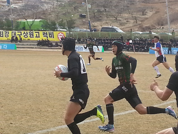 ▲ 2014년도 전국 춘계 럭비리그전 현장ⓒ대한럭비협회
