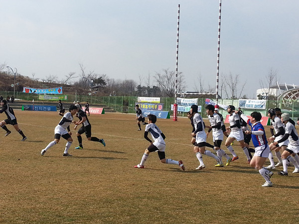 ▲ 2014년도 전국 춘계 럭비리그전ⓒ대한럭비협회