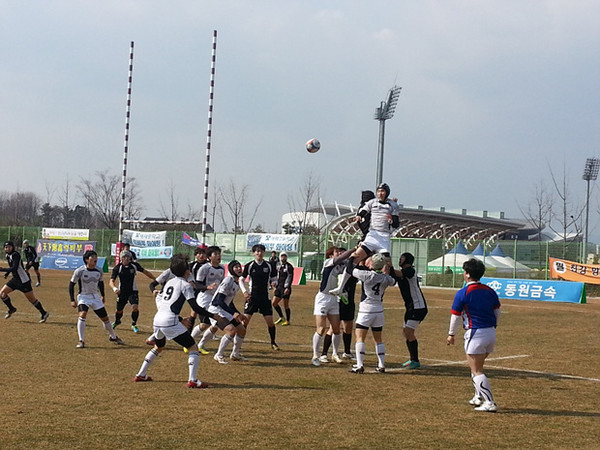 ▲ 2014년도 전국 춘계 럭비리그전ⓒ대한럭비협회