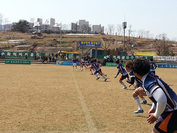 ▲ 2014년도 전국 춘계 럭빅리그전ⓒ대한럭비협회