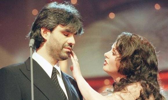 ▲ 안드레아 보첼리와 사라 브라이트만ⓒ