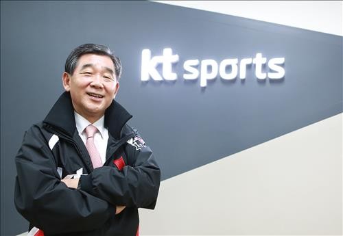 ▲ 김영수 신임 사장ⓒkt sports