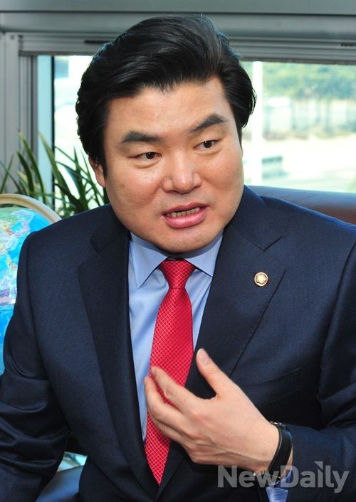 ▲ 새누리당 경기지사 경선에 나선 원유철 의원. ⓒ이종현 기자