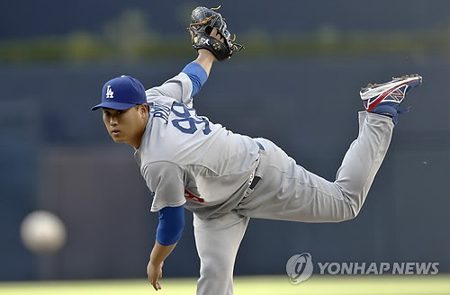 ▲ 류현진ⓒ연합뉴스