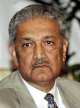 ▲ 파키스탄 핵 개발을 이끈 A.Q. 칸 박사