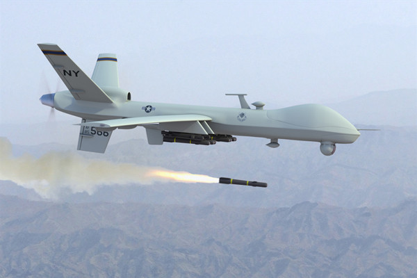 ▲ RQ-9 리퍼 무인공격기.ⓒ미공군