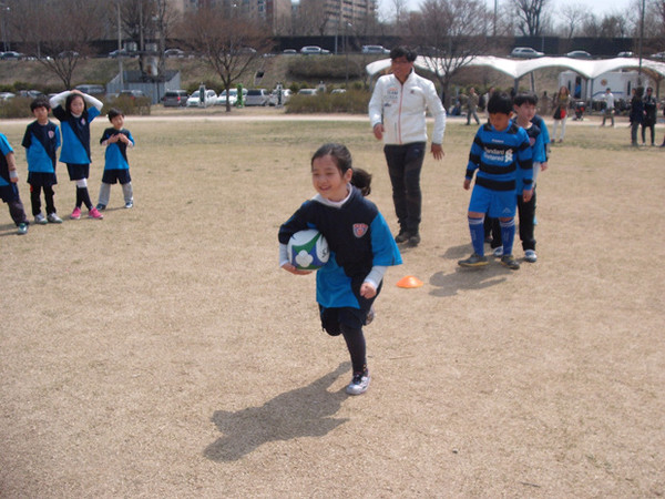 ▲ 드림키즈 럭비단ⓒ대한럭비협회