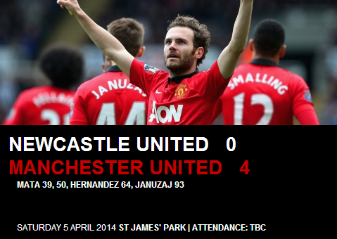 ▲ 맨유 vs 뉴캐슬ⓒ맨체스터 유나이티드 공식 홈페이지