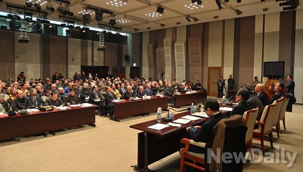 ▲ 제주4.3진상규명국민모임과 자유논객연합이 주최한 제주4.3사건추념 문제점 세미나 ⓒ뉴데일리 정상윤 기자