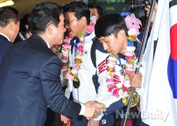 ▲ 이규혁 선수ⓒ뉴데일리 이미화 기자