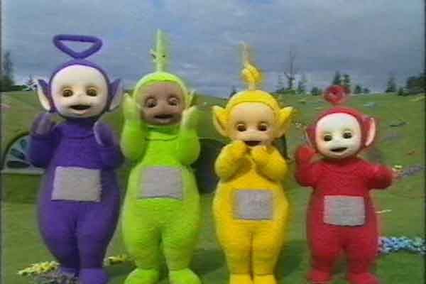 ▲ BBC의 인기 어린이 프로그램 텔레토비의 한 장면. [사진: 방송화면 캡쳐]