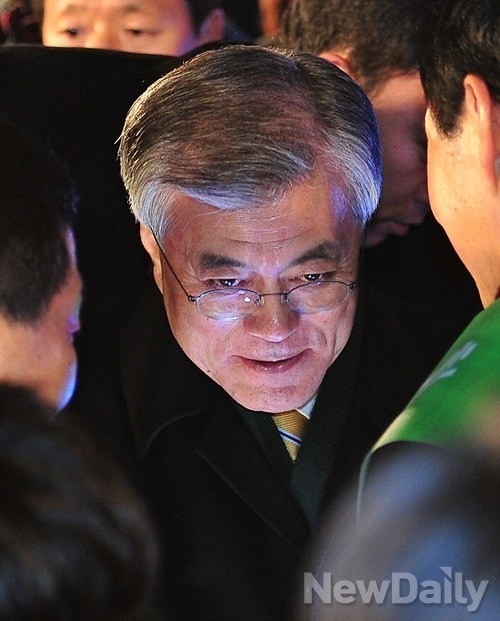 ▲ 친노 세력의 좌장인 문재인 새민련 의원. ⓒ이종현 기자