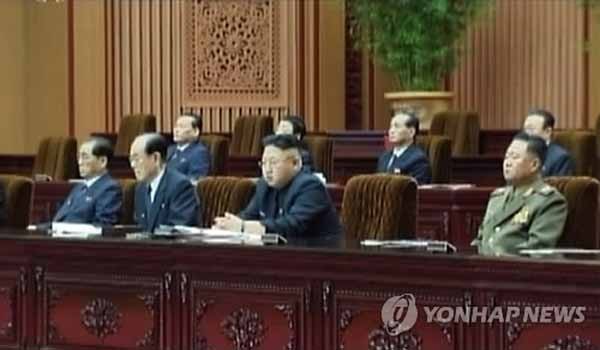 ▲ 북한 최고인민회의 제1차 대회 모습. ⓒ연합뉴스. 무단전재 및 재배포 금지