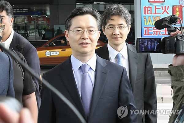 ▲ 6자 회담 한국 수석대표인 황준국 한반도평화교섭본부장. ⓒ연합뉴스. 무단전재 및 재배포 금지.