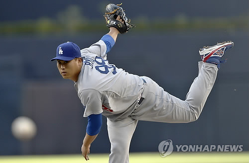 ▲ 류현진 선수ⓒ연합뉴스
