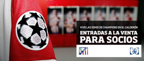 ▲ AT마드리드 vs 첼시ⓒ아틀레티코 마드리드 공식 홈페이지