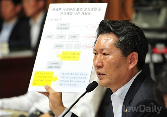 ▲ 새정치민주연합 정청래 의원.ⓒ이종현 기자