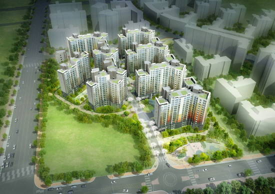 ▲ 마곡 힐스테이트 조감도.ⓒ현대건설