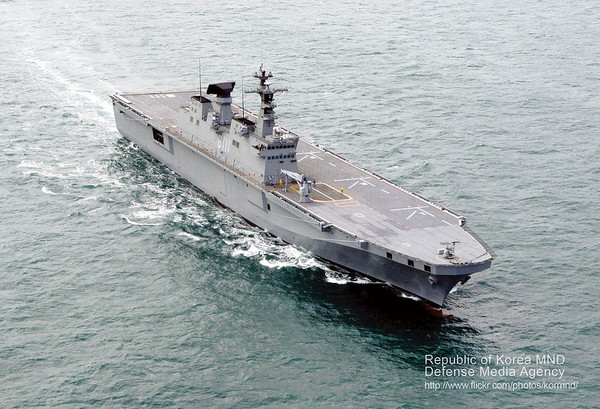 ▲ 독도함.ⓒ해군