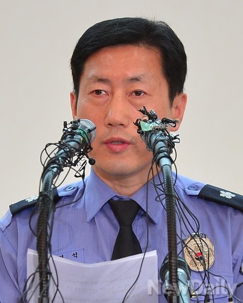 ▲ 고명석 범정부 사고대책본부 대변인ⓒ뉴데일리 정상윤 기자