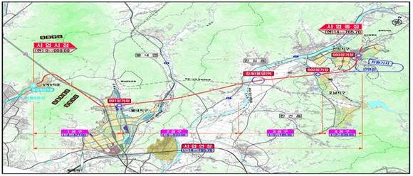 ▲ 진접선(당고개∼진접) 복선전철 14.8km 건설 개요.ⓒ한국철도시설공단