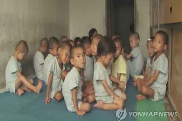 ▲ 북한 탁아소의 모습. 이것이 북한의 실상이다. ⓒ연합뉴스. 무단전재 및 재배포 금지.