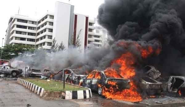 ▲ 보코하람의 폭탄테러 현장. [사진: 국제테러연구단체 홈페이지 캡쳐]