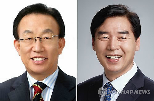 ▲ 6ㆍ4 지방선거 경상북도지사 여야 후보로 나선 새누리당 김관용(왼쪽), 새정치민주연합 오중기 후보 ⓒ연합뉴스