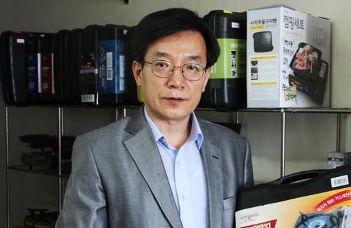 ▲ ▲ 박진하 건국산업 대표 ⓒ뉴데일리