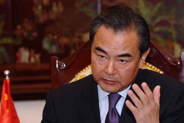 ▲ 왕이(王毅) 중국 외교부장 [사진: 중국 방송화면 캡쳐]