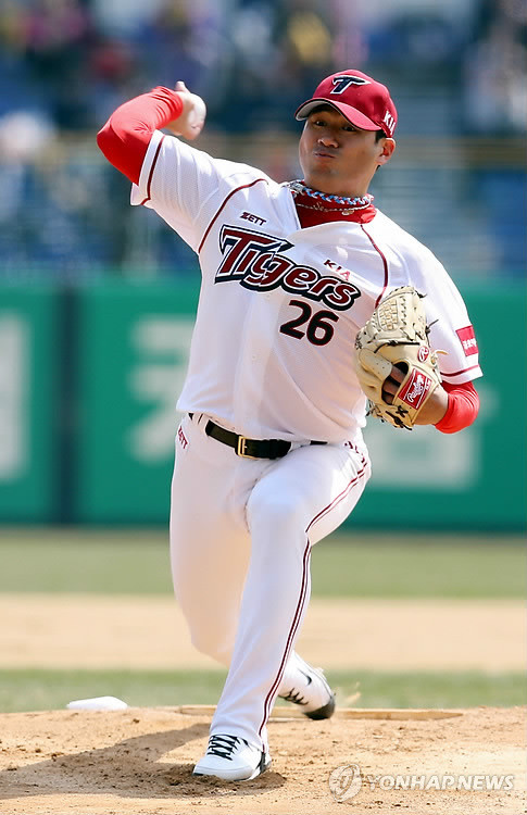 ▲ 기아 타이거즈 서재응(37)이 2군 첫 등판ⓒ연합뉴스