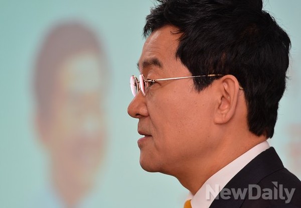 ▲ 고승덕 서울교육감 후보.ⓒ 뉴데일리 DB