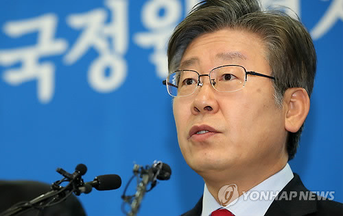 ▲ 새정치민주연합 이재명 성남시장 후보. ⓒ연합뉴스
