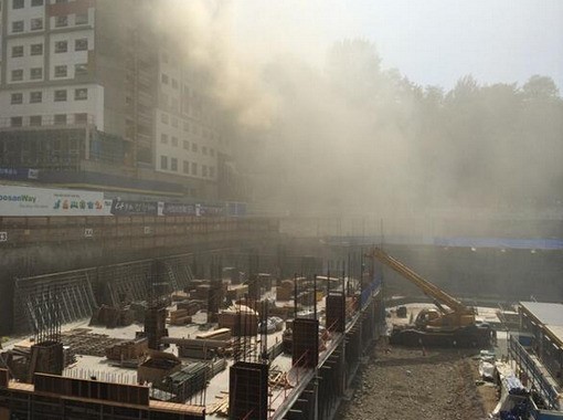 ▲ 중앙대 화재