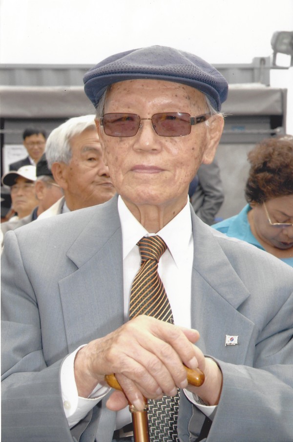 ▲ 손진 대한민국건국회 명예회장.