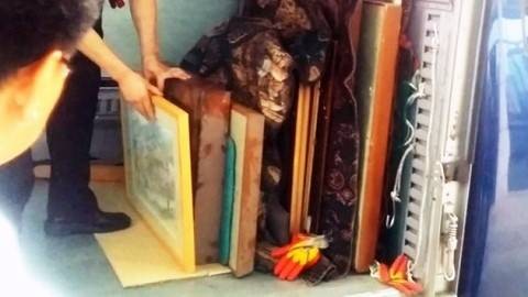 ▲ ▲ 유대균 집에서 압수한 그림들