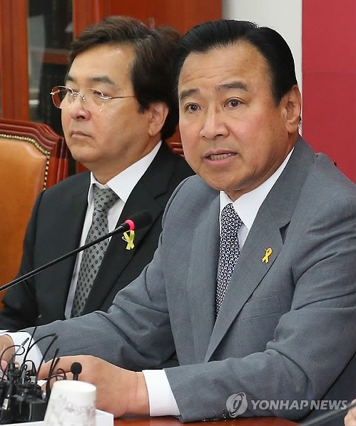 ▲ 이완구 새누리당 원내대표.ⓒ연합뉴스