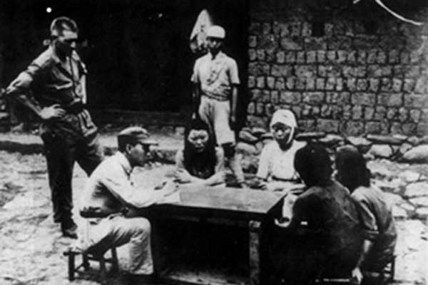 ▲ 2차 대전 당시 일본군 위안부(성노예)의 사진. [자료사진]