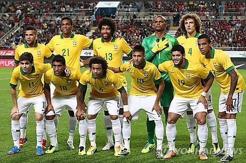 ▲ 브라질 대표팀ⓒ연합뉴스