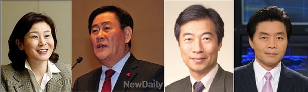 ▲ 박근혜 대통령이 13일 교체한 7명의 장관 중 4명은 친박계 인사로 꼽힌다. 왼쪽부터 김희정 여성부, 최경환 기재부, 정종섭 안행부, 정성근 문화부 장관 내정자.   ⓒ 뉴데일리 자료사진