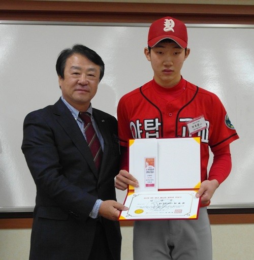 ▲ 박효준ⓒ경기도야구협회