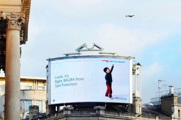 ▲ 다이렉트 그랑프리 수상작 브리티시 항공의 ‘항공의 마법’   ⓒ 뉴데일리 DB