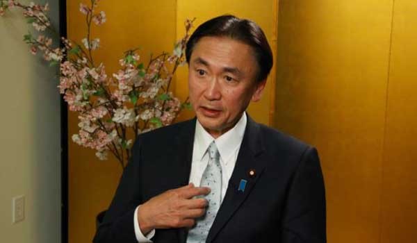 ▲ 후루야 게이지 日납치문제담당상 [사진: 미국의 소리 방송 홈페이지 캡쳐]