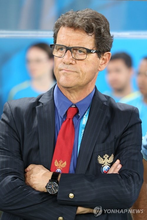 ▲ 파비오 카펠로 러시아 감독   ⓒ 연합뉴스