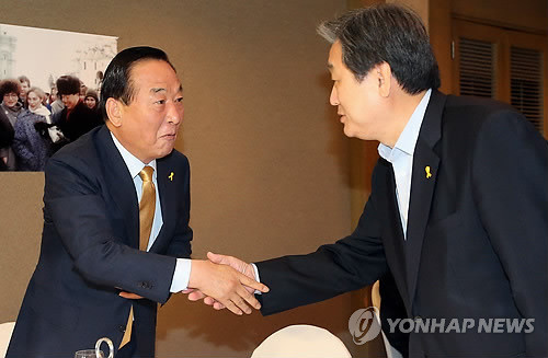 ▲ 당권 경쟁에 나선 새누리당 서청원(왼쪽), 김무성 의원 ⓒ연합DB