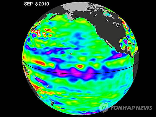 ▲ 라니냐(엘니뇨 전후로 나타나는 기우변동 현상)ⓒ연합뉴스