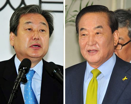 ▲ 새누리당 7·14 전당대회 출마하는 김무성 의원(왼쪽) 서청원 의원(오른쪽) ⓒ뉴데일리DB