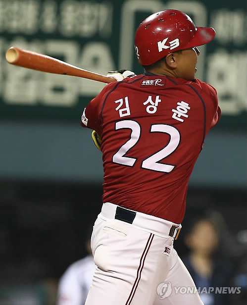 ▲ 포수 김상훈ⓒ연합뉴스